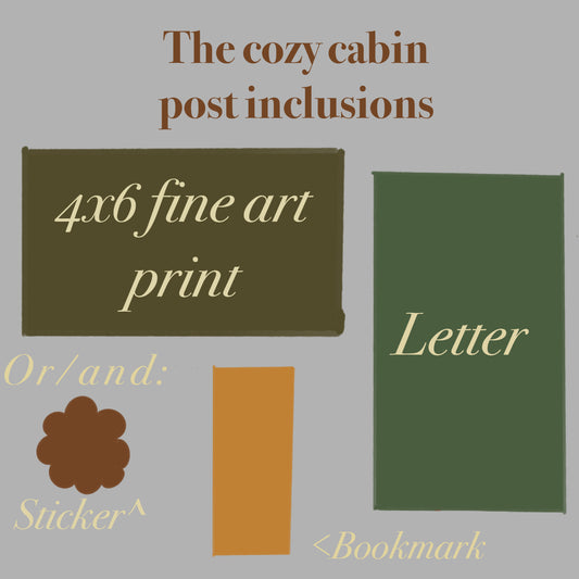 Cozy Cabin Print Club