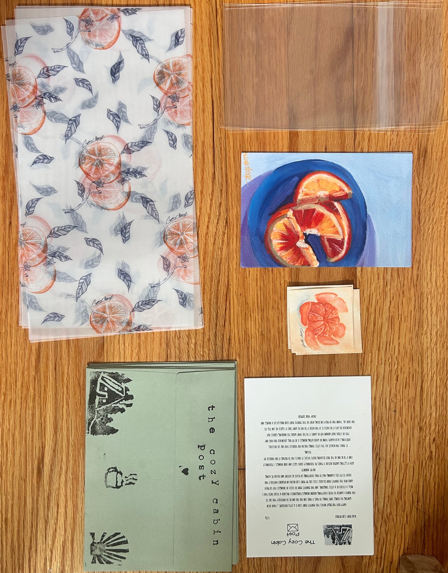 Cozy Cabin Print Club
