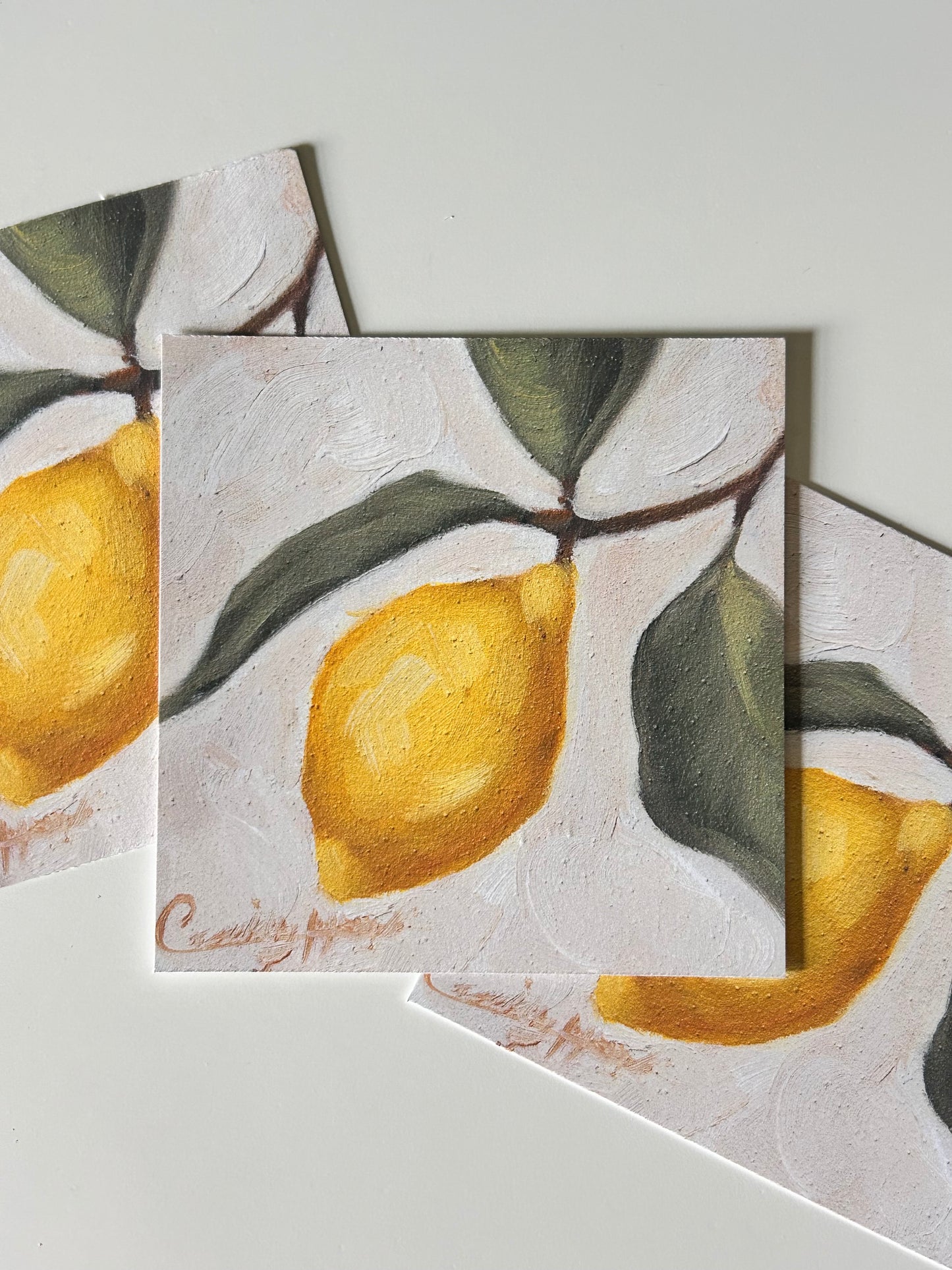 Tiny Lemon Print