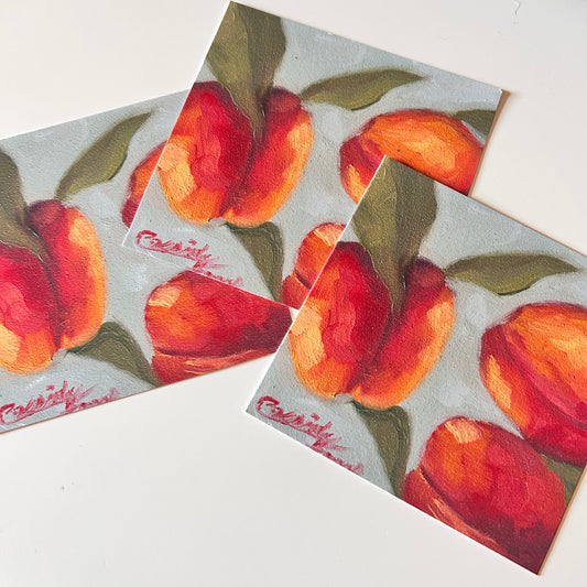 Sweet Peach 4inx4in Print