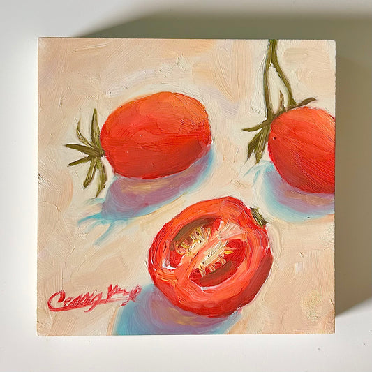 Sunny Tomatoes Original 5inx5in