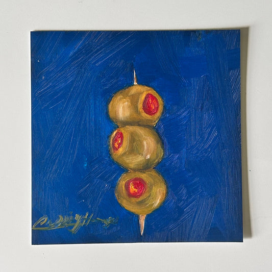 Olives 4inx4in Print