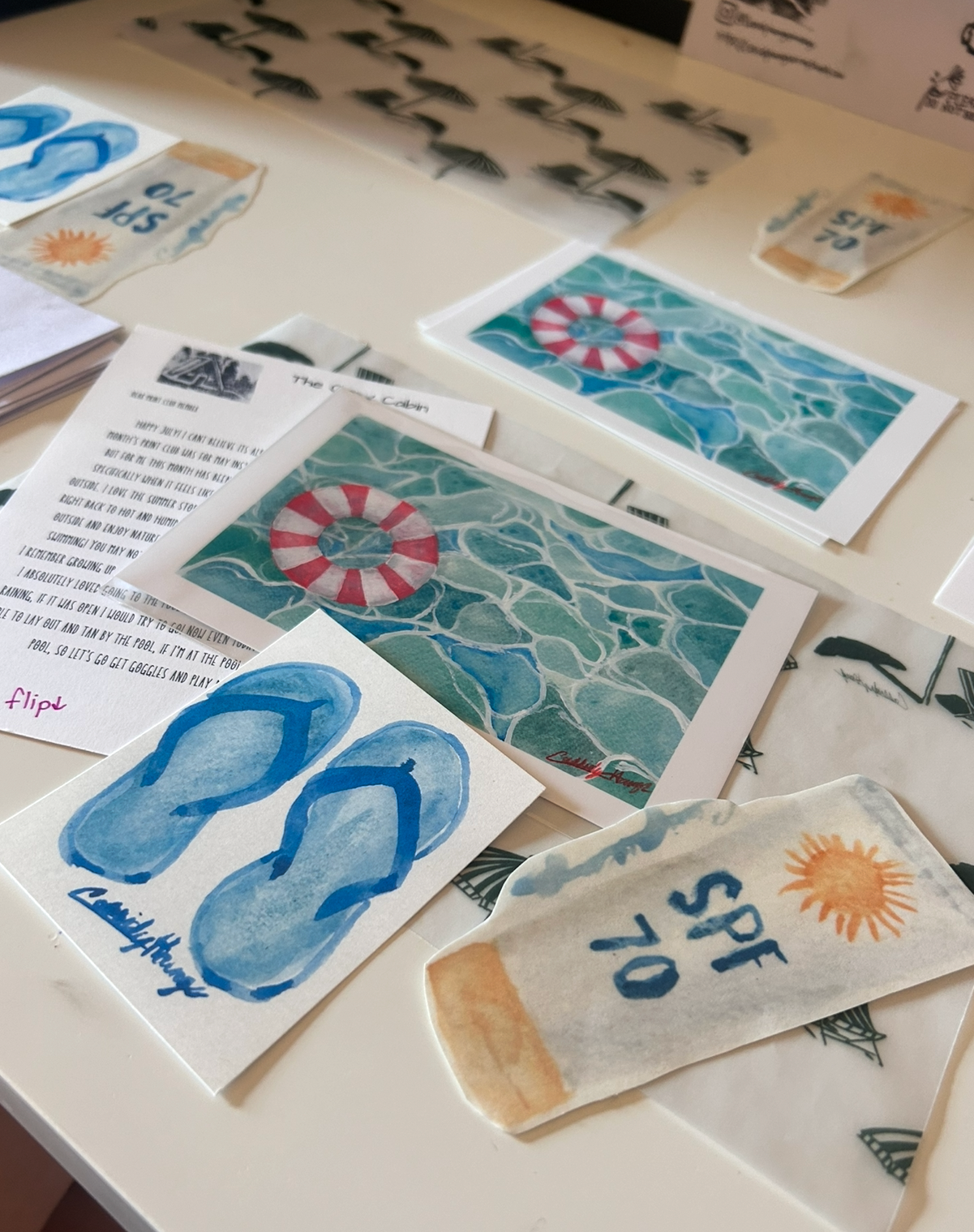 Cozy Cabin Print Club