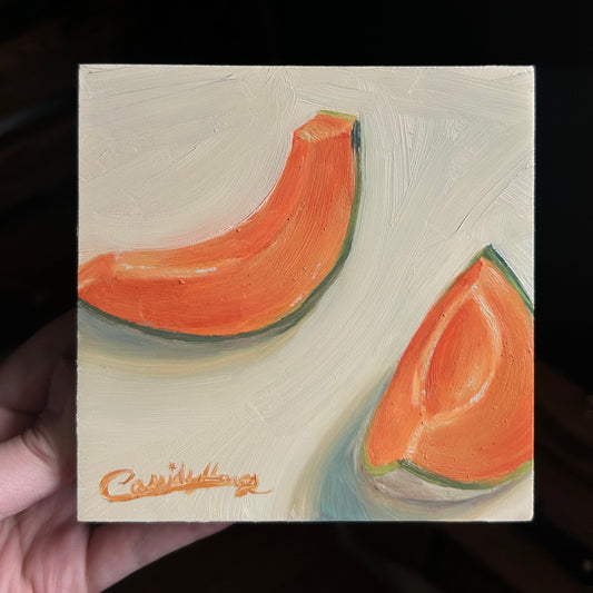 Melon print 4inx4in